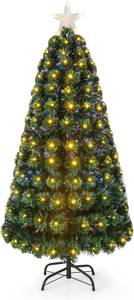 Tannenbaum mit 8 Beleuchtungsmodi Grün - Kunststoff - 72 x 150 x 72 cm