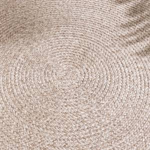 In- & Outdoor Jute Teppich R Bali Beige - 200 x 200 cm