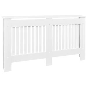 Cache-radiateur 3013165-1 Blanc - Bois manufacturé - 152 x 81 x 19 cm