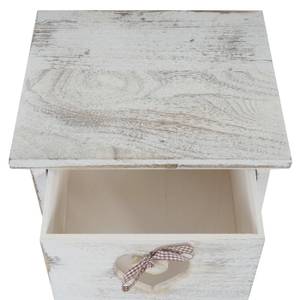 Commode Sues Blanc - En partie en bois massif - 29 x 86 x 25 cm