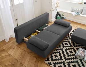 3-Sitzer Sofa CRISTAL Dunkelgrau