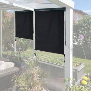 Vertikalmarkise F42 Schwarz - Breite: 100 cm