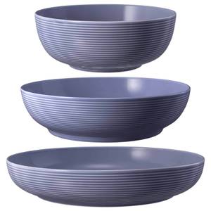 Foodbowl Beat Color Glaze 3-teilig Violett