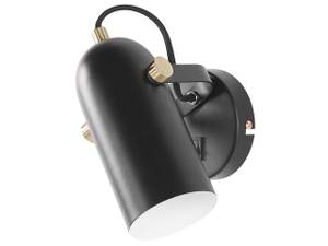 Lampes projecteur TYRIA Noir - Doré - Blanc - Nb d'ampoules : 1