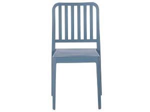 Chaise de jardin SERSALE Bleu - Lot de 2