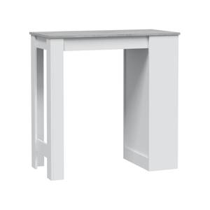 Table fixe Dduffiz Gris - Bois manufacturé - 130 x 105 x 50 cm