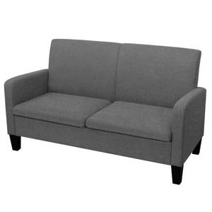 Canapé 3002820-1 Gris foncé - Largeur : 135 cm