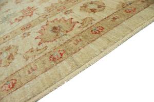 Ziegler Teppich - 200 x 150 cm - beige Beige - Kunststoff - 150 x 1 x 200 cm