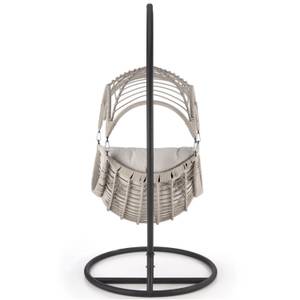 Hängesessel LORETO Grau - Rattan - 202 x 69 x 85 cm