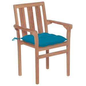 Chaise empilable Bleu clair