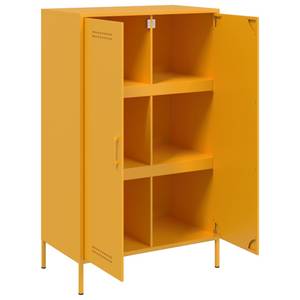 Highboard DE5645 Gelb - Metall - 39 x 113 x 68 cm