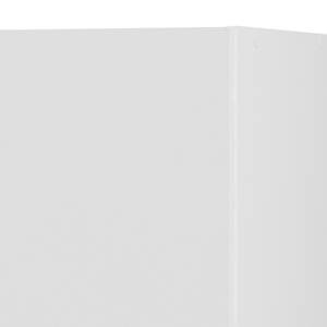 Kleiderschrank Spell Weiß - Holz teilmassiv - 78 x 176 x 50 cm