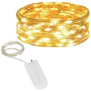 LED-Lichterkette 1.33 m set 5 Stück Gold - Kunststoff - 133 x 133 x 133 cm