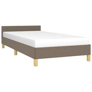 Bettgestell mit Kopfteil 3016044-1 Taupe - 83 x 203 cm