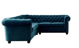 Ecksofa WILLIAM Petrol