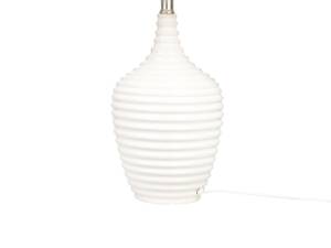 Tischlampen CELESTE Beige - Weiß - Keramik - 34 x 56 x 23 cm