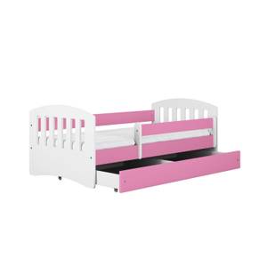 Kinderbett Jona Pink - Tiefe: 164 cm