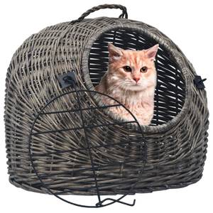 Cage de transport pour chat 3001591 Gris - 45 x 45 x 60 cm