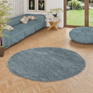 Langflor ShaggyTeppich Fluffy Rund 120 x 120 cm