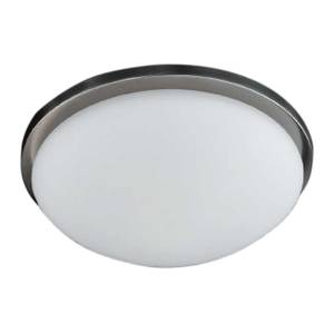 Lampada da soffitto Combi Nichel, opaco - Abat-jour diametro: 28 cm