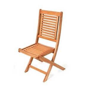 Chaises pliantes Cordoba I (lot de 2) Bois d'eucalyptus Huilé Coloris naturel