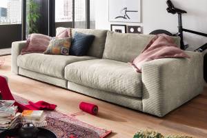 Sofa 3-Sitzer MADELINE Grau