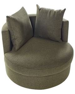 Fauteuil DALBY Vert foncé - Vert