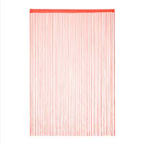 Rideau de fils rouge Largeur : 90 cm