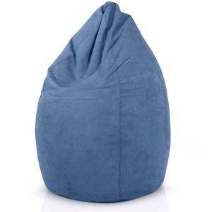 Pouf "Drop" 60x60x90cm - 220L Bleu-gris