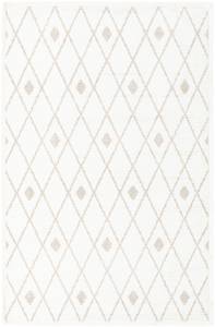 Tapis St. Gallen Folklore Blanc - 160 x 245 cm