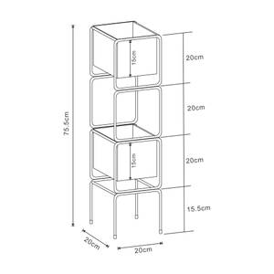 Support pour plantes Sveio Hauteur : 76 cm