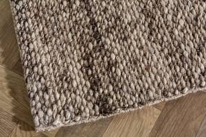 Teppich WOOL Beige - Braun - 240 x 1 x 160 cm