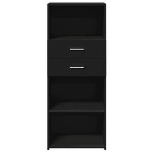 Highboard DE8957 Schwarz - Holzwerkstoff - 43 x 124 x 50 cm