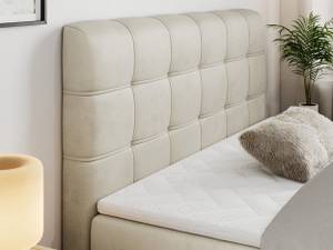 Boxspringbett FAST Beige - Breite: 160 cm - H4