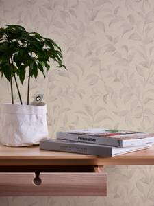 Florale Tapete Premium Wall 2 Beige - Grau - Silber