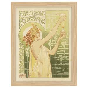 Bilderrahmen Poster Absinthe Robette Eiche Dekor