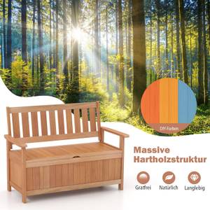 Gartenbank VH33489DE Braun - Holzwerkstoff - 66 x 91 x 120 cm