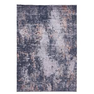 Tapis de salon design WARA Bleu