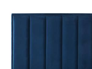 Doppelbett SEZANNE Schwarz - Blau - Marineblau - Breite: 150 cm