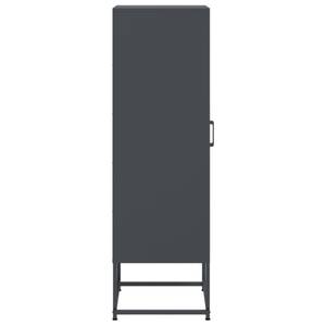 Highboard DE6966 Grau - Metall - 39 x 123 x 36 cm