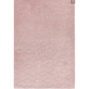 Tapis de salon moderne et design ENZO Rose foncé - 120 x 170 cm