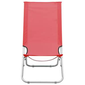 Chaise de plage Rouge