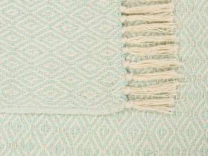 Kuscheldecke MITYAL Beige - Grün - Mint