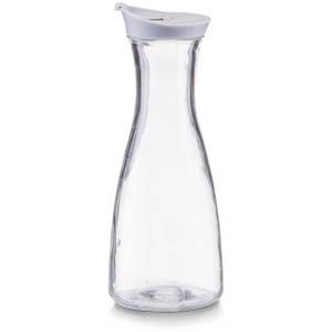 Glas Dekanter für kalte Getränke Glas Grau - Glas - 10 x 27 x 10 cm