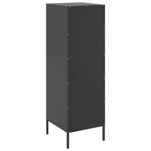 Highboard DE7971 Schwarz - Metall - 39 x 113 x 36 cm