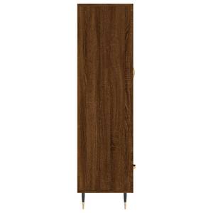 Highboard DE5067 Eiche Schwarzbraun Dekor