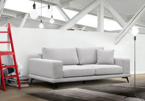 Sofa 3-Sitzer XL Mediolane Hellgrau