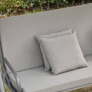 Hollywoodschaukel 3-Sitzer 84A-062V01 Grau - Metall - 120 x 165 x 215 cm