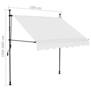 Einziehbare Markise 3000948-1 Breite: 150 cm