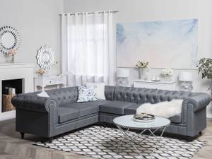 Ecksofa CHESTERFIELD Armlehne davorstehend links - Ecke davorstehend rechts